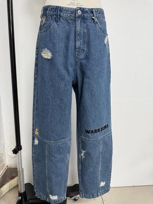Eşsiz bir tasarım için orijinal yüksek hassasiyetli nakışlı denim taban