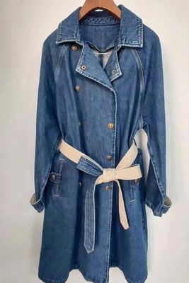 Yumuşak ve hassas kumaşlar Denim elbise Jeans elbise Rahat bir his için